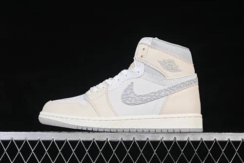 All categories Air Jordan Jordan series basketball shoes Air Jordan 1 High Air Jordan 1 High OG AJ1 Joe 1 ivory white high-top basketball shoes IH4363-100